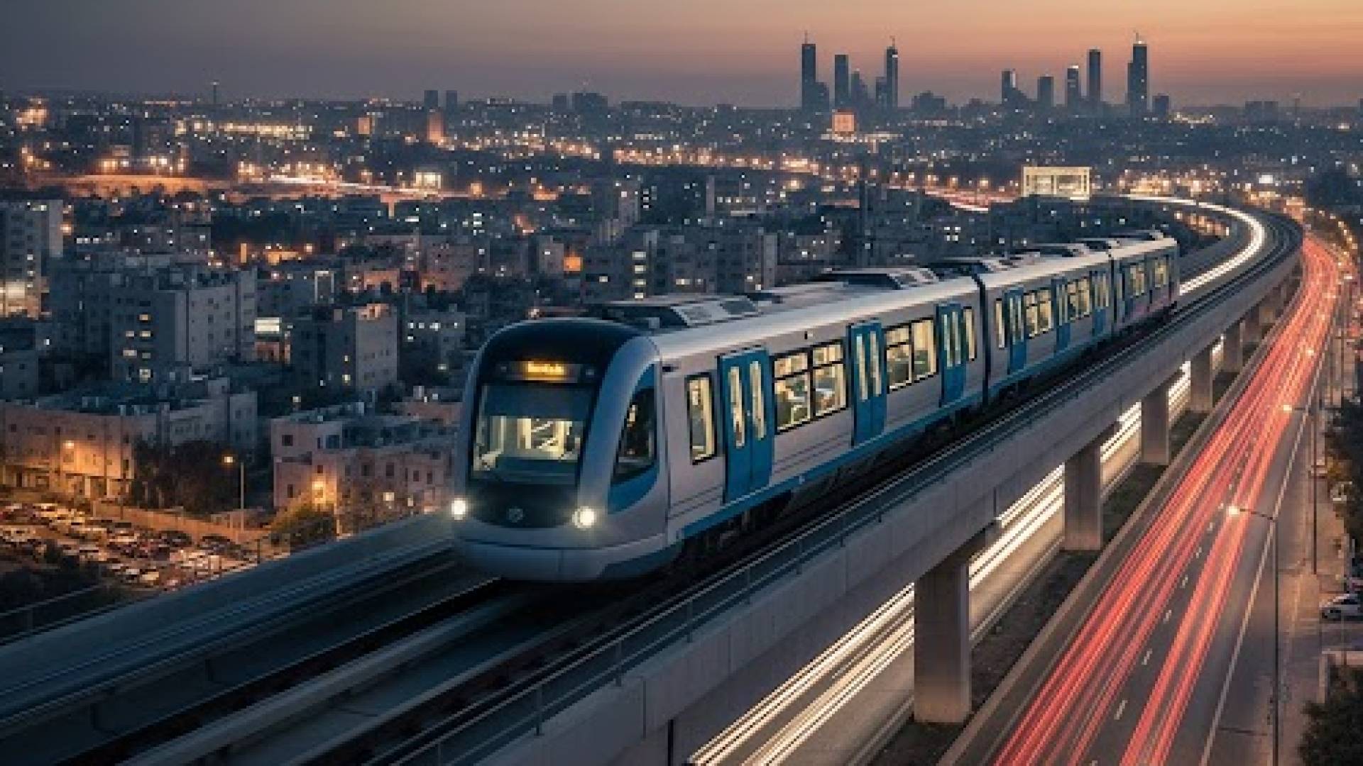 الحكومة تنجز دراسة الجدوى الاقتصادية للقطار الخفيف بين عمّان والزرقاء