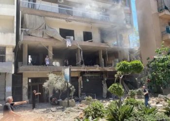 جيش الاحتلال يشن هجمات على أهداف لحزب الله في الضاحية الجنوبية