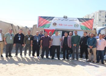 الجيش يعزز المستشفى الميداني الأردني في تل الهوى بكوادر جديدة