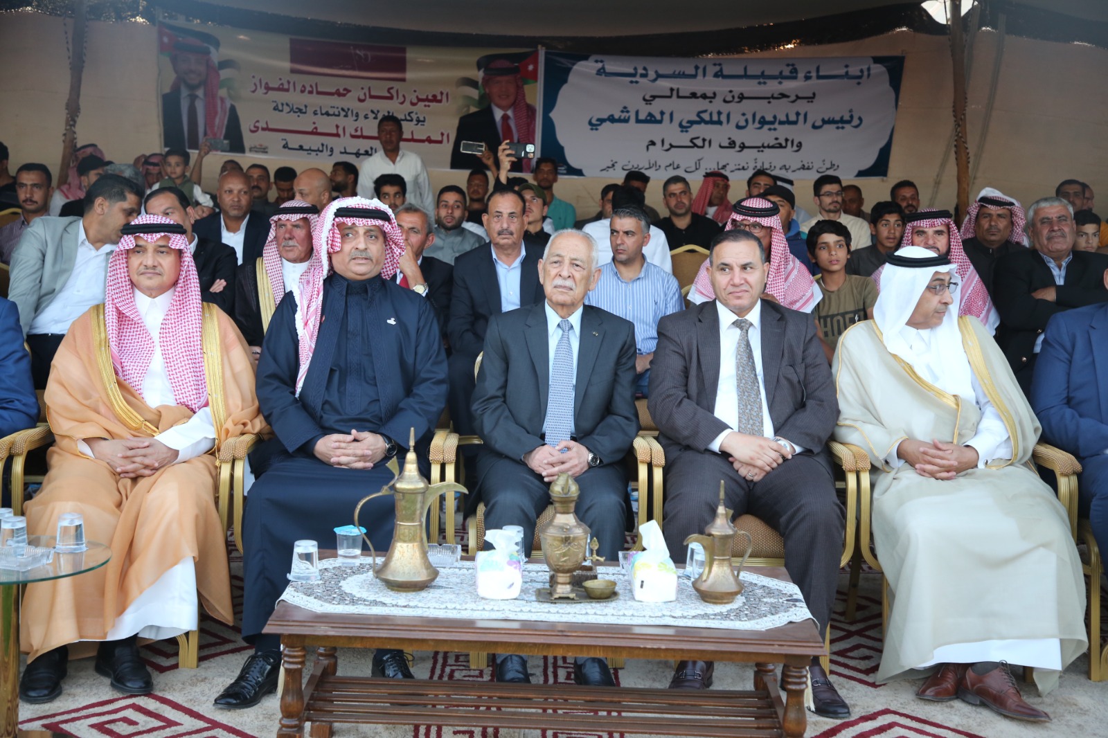 العيسوي يرعى احتفالا وطنيا بمناسبة الاستقلال الثمانين والأعياد الوطنية في البادية الشمالية 