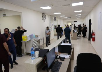 مستشفى عمان الميداني يستقبل أول حالة في قسم الطوارىء والعناية الحثيثة