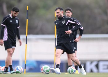 النشامى يبدأ تدريباته في سان دييغو استعدادا لمونديال 2026