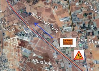 الأشغال تبدأ صيانة طريق المطار ابتداء من ليل الأربعاء
