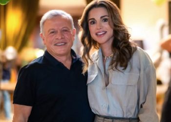 الملكة رانيا للملك: كل عام وأنت أجمل ما يزين الحياة