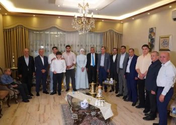إشهار خطبة النائبين احمد هميسات ونور أبو غوش