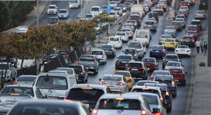 الأردن من بين أكثر 12 دولة في العالم ازدحامًا بالمرور