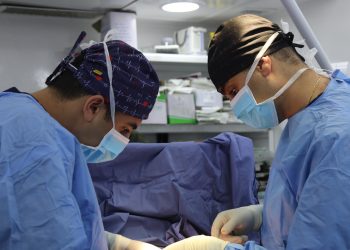 المستشفى الميداني الأردني نابلس/11 يجري عملية جراحية نوعية