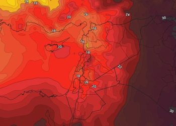انخفاض على درجات الحرارة في الأردن بهذا الموعد