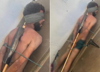 صباح الخير .. عبارة عبرية على صورة أسير فلسطيني تثير إدانات واسعة