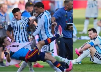 ميسي يتعرض لهجوم بسبب صمته عن تصرفات الأرجنتين