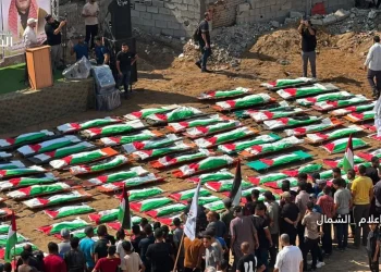 أكبر جنازة في فلسطين.. غزة تودع 112 شهيدا انتشلوا من تحت من تحت الأنقاض