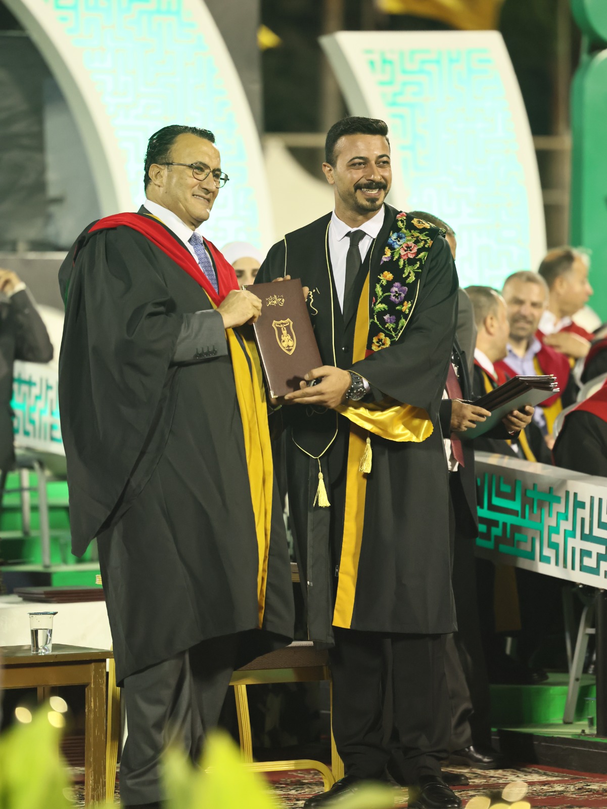 بشر محمد خير قرباع مبارك تخرجك