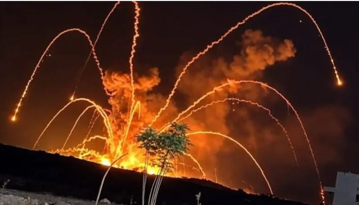 انفجارات ضخمة بموقع للجيش السوري في ريف حلب