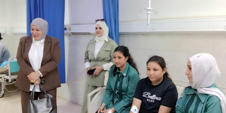 إصابة 9 طلبة إثر انقلاب حافلة كانت تقلهم إلى مدارسهم في لواء بني كنانة