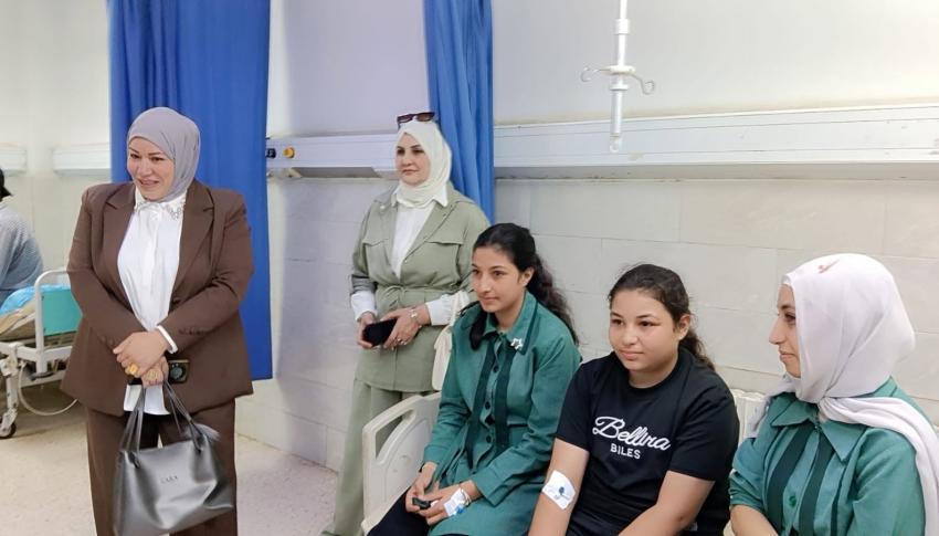 إصابة 9 طلبة إثر انقلاب حافلة كانت تقلهم إلى مدارسهم في لواء بني كنانة