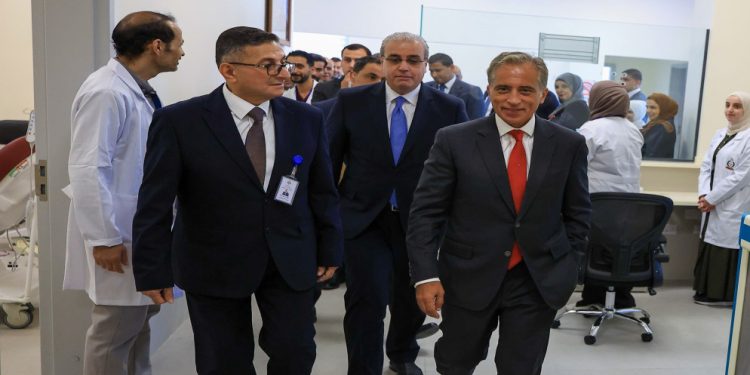 حسّان يفتتح مشروع التوسعة الجديد لمستشفى معان الحكومي