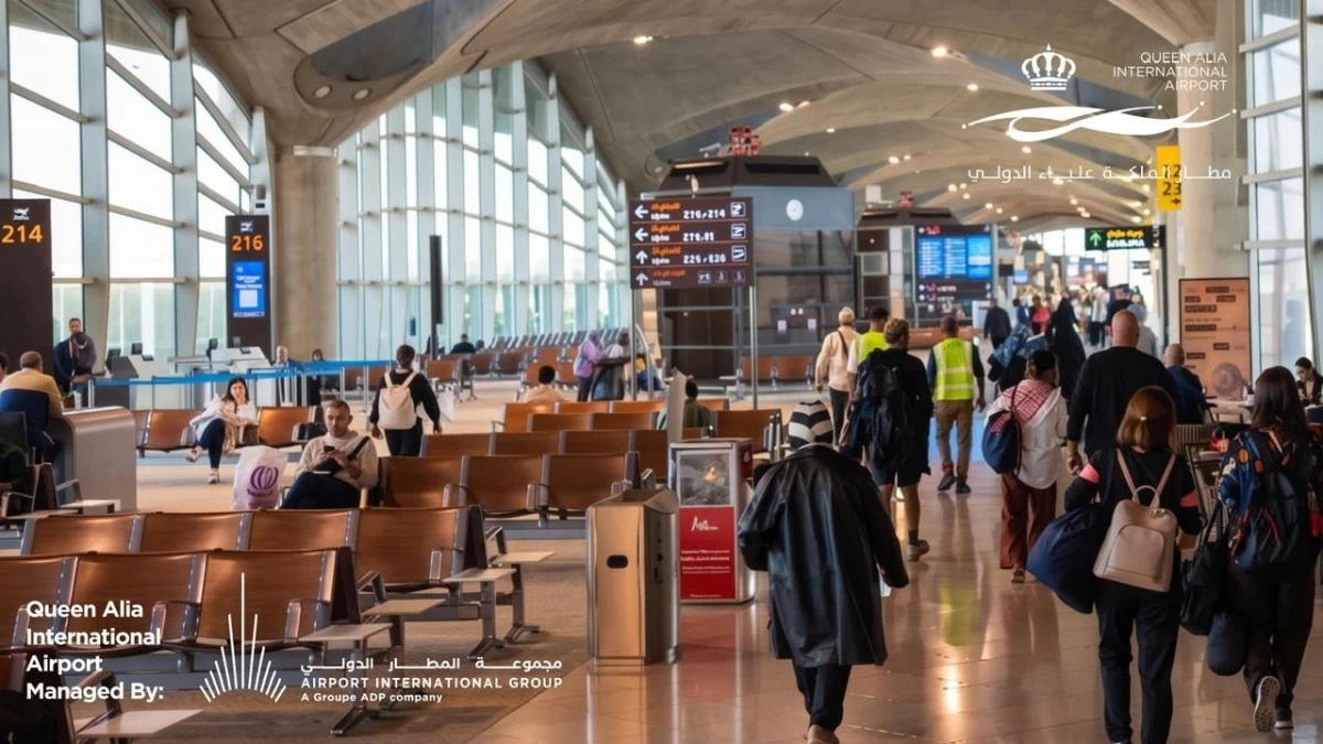 مطار الملكة علياء الدولي يستقبل أكثر من مليون مسافر خلال آب الماضي