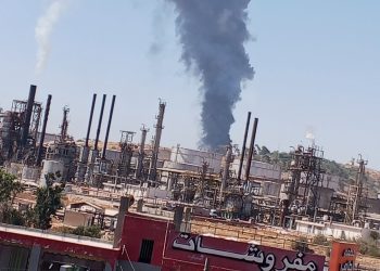 حريق مصنع للدهانات في منطقة الهاشمية بمحافظة الزرقاء