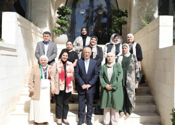 العيسوي يلتقي وفدا من ملتقى شمال عمان الثقافي والمجتمعي