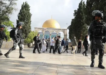 مستوطنون يقتحمون المسجد الأقصى بحراسة شرطة الاحتلال