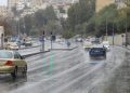 بدء تساقط الامطار في شمال المملكة