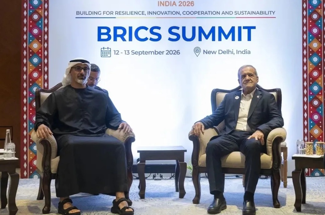 الرئيس الإيراني عن لقائه ولي عهد أبوظبي: اتفقنا على طي صفحة الماضي