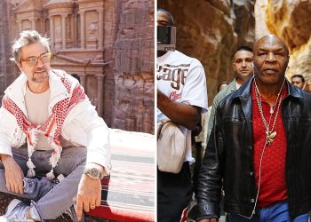 مايك تايسون وأرطغرل يزوران البترا الأثرية
