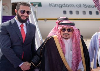 الشرع في زيارة رسمية للرياض للقاء ولي العهد السعودي