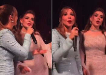 نانسي عجرم تحيي حفل عيد ميلاد المؤثرة الاردنية رعد محارب